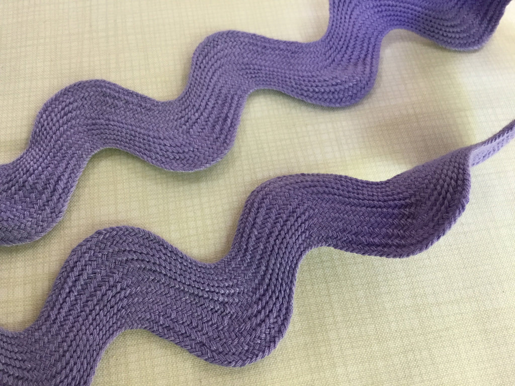 The Eternal Maker Ribbon and Trims Ric Rac - 23mm - Orchid