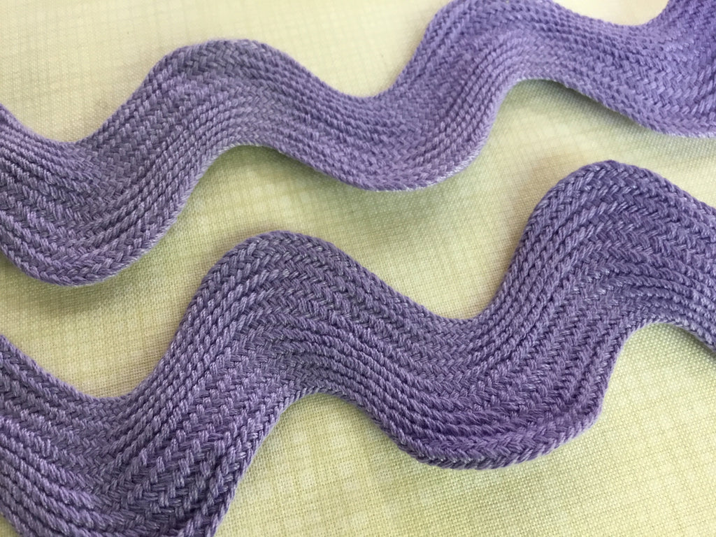 The Eternal Maker Ribbon and Trims Ric Rac - 23mm - Orchid
