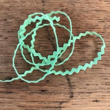 The Eternal Maker Ribbon and Trims Ric Rac - 3mm - Nile