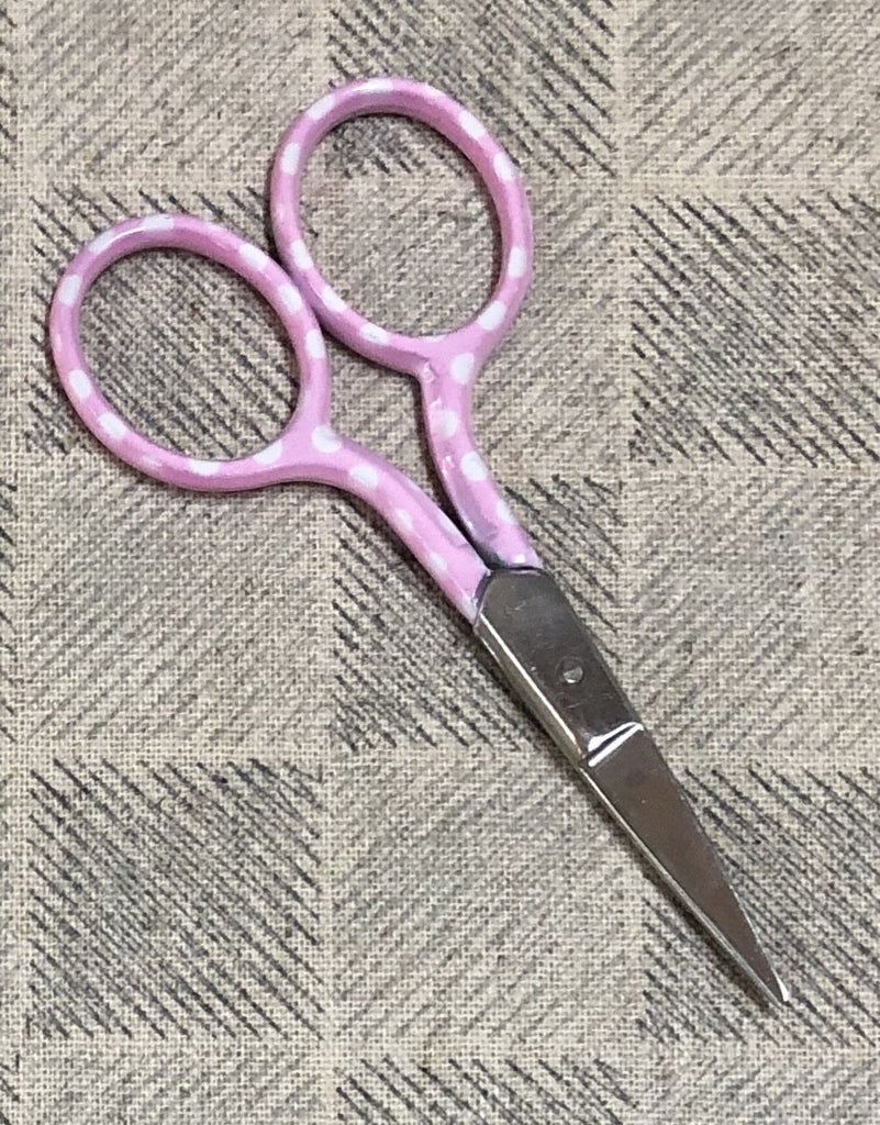 The Eternal Maker Scissors & Cutters Spotty Embroidery Scissors - Pale Pink - Style 2