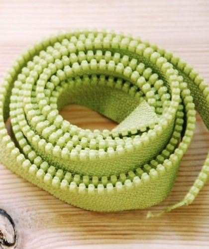 The Eternal Maker Zippers Free-style Zip Side Granny Smith 875