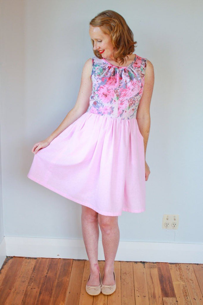 The Felicity Dress and Skirt - Jennifer Lauren Handmade - Digital PDF Download Pattern - The Eternal Maker - UK Fabric Shop