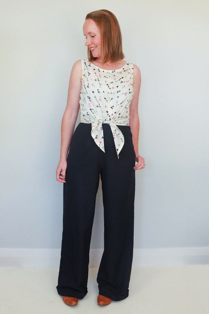 The Hunter Tank - Jennifer Lauren Handmade - Digital PDF Download Pattern - The Eternal Maker - UK Fabric Shop