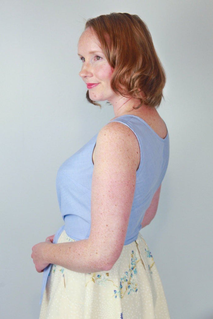 The Hunter Tank - Jennifer Lauren Handmade - Digital PDF Download Pattern - The Eternal Maker - UK Fabric Shop