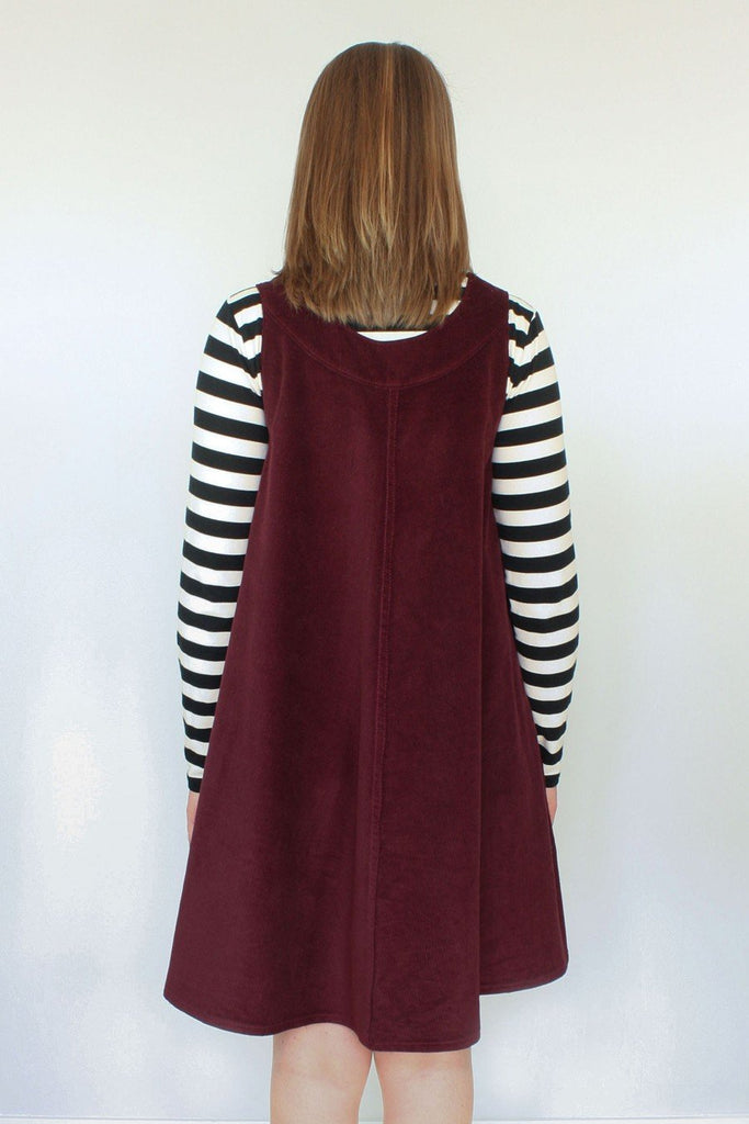 The Ivy Pinafore - Jennifer Lauren Handmade - Digital PDF Download Pattern - The Eternal Maker - UK Fabric Shop