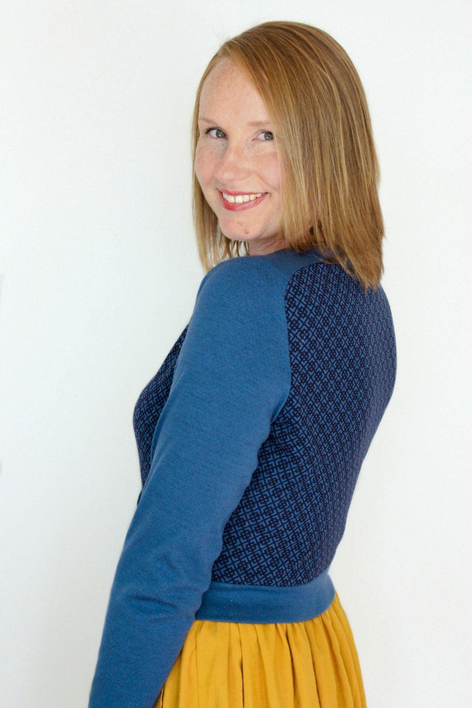 The Juniper Cardigan - Jennifer Lauren Handmade - Digital PDF Download Pattern - The Eternal Maker - UK Fabric Shop