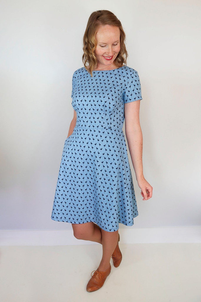 The Laneway Dress - PDF Pattern - Jennifer Lauren Handmade - The Eternal Maker - UK Fabric Shop