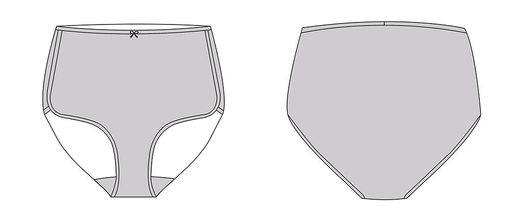 The Nixie Briefs - Jennifer Lauren Handmade Digital Download Sewing Pattern - The Eternal Maker - UK Fabric Shop