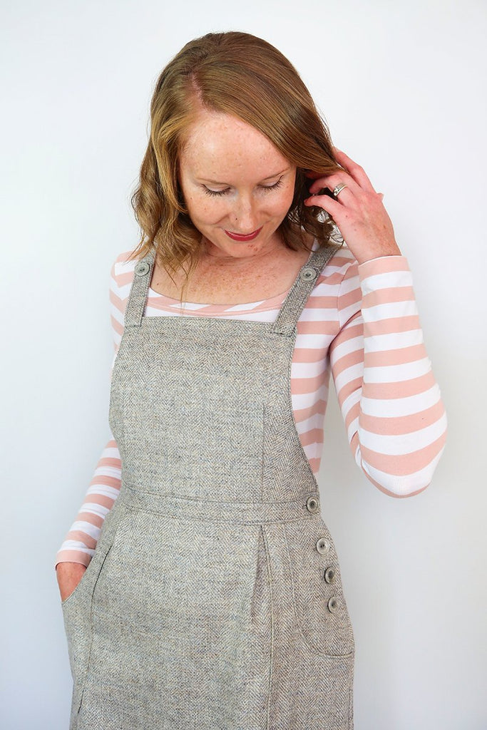 The Pippi Pinafore - Jennifer Lauren Handmade - Digital PDF Download Pattern - The Eternal Maker - UK Fabric Shop