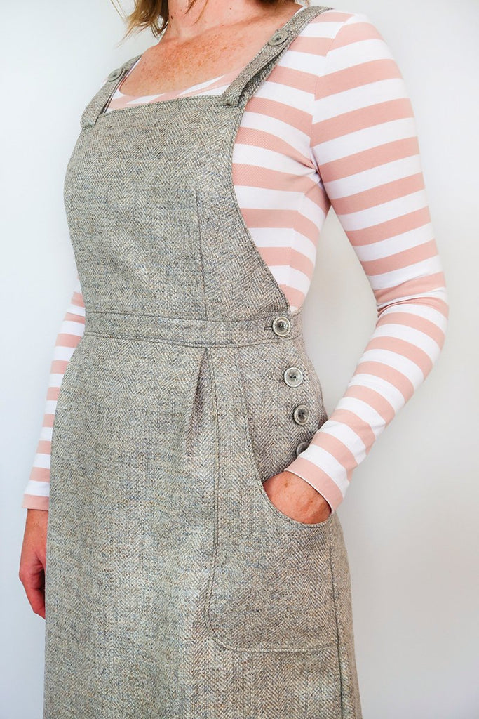 The Pippi Pinafore - Jennifer Lauren Handmade - Digital PDF Download Pattern - The Eternal Maker - UK Fabric Shop