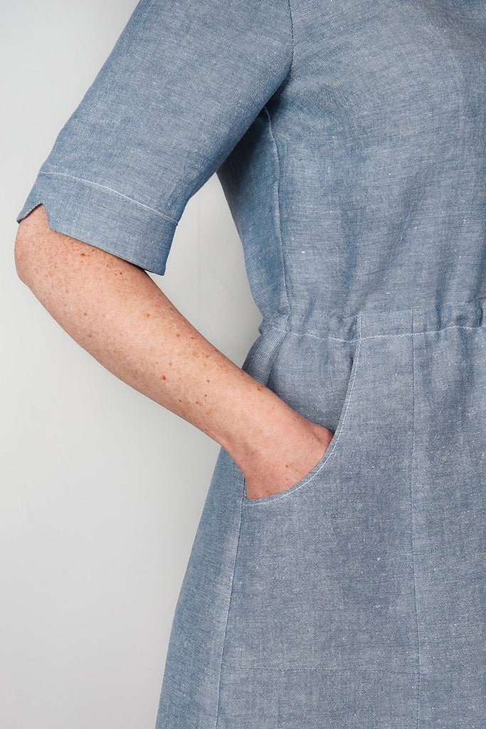 The Quincy Dress - Jennifer Lauren Handmade - Digital PDF Download Pattern - The Eternal Maker - UK Fabric Shop