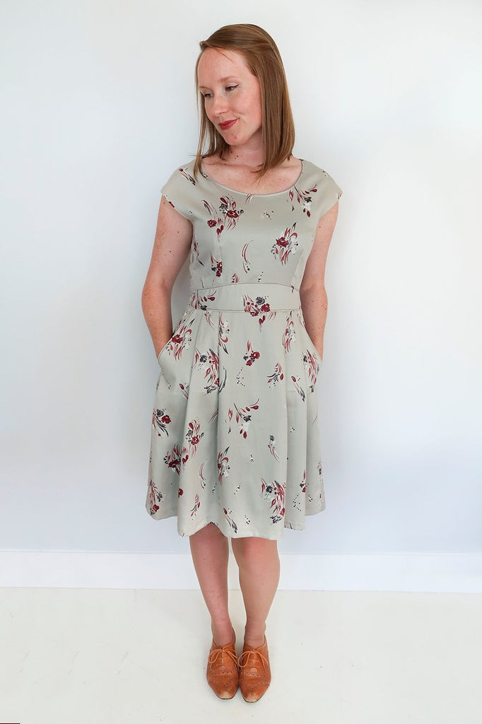 The Raine Dress - Jennifer Lauren Handmade - Digital PDF Download Pattern - The Eternal Maker - UK Fabric Shop