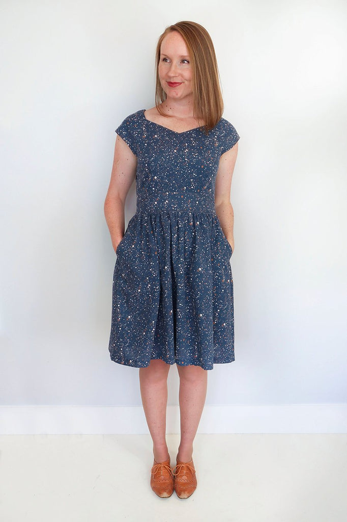 The Raine Dress - Jennifer Lauren Handmade - Digital PDF Download Pattern - The Eternal Maker - UK Fabric Shop