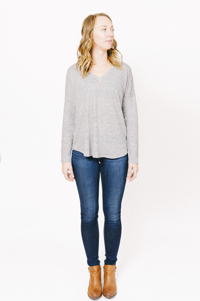 The Tabor V Neck - Sew House Seven - Digital Download Pattern - The Eternal Maker - UK Fabric Shop