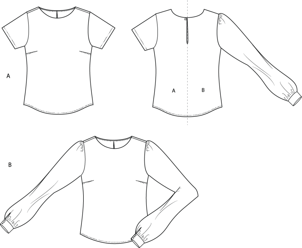 Tia Blouse - Michelle Sews - SIZE 16 - 30 - The Eternal Maker - UK Fabric Shop