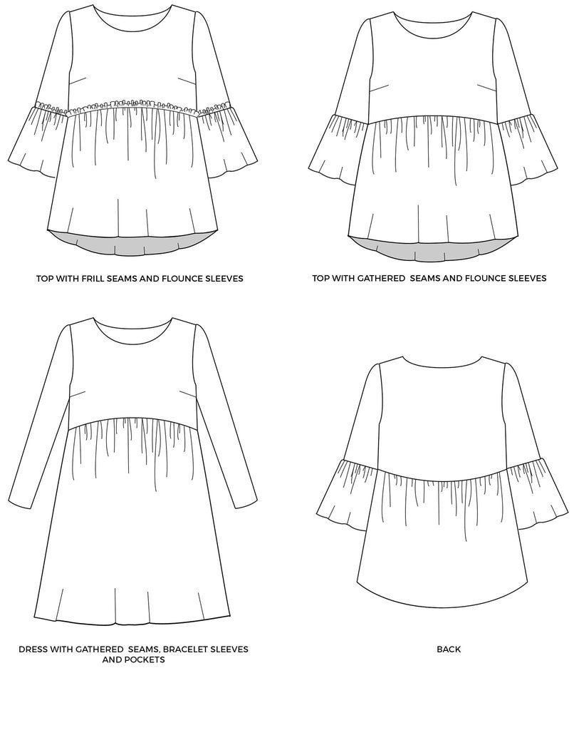 Tilly and the Buttons Dress Patterns Indigo - Tilly and the Buttons Sewing Patterns