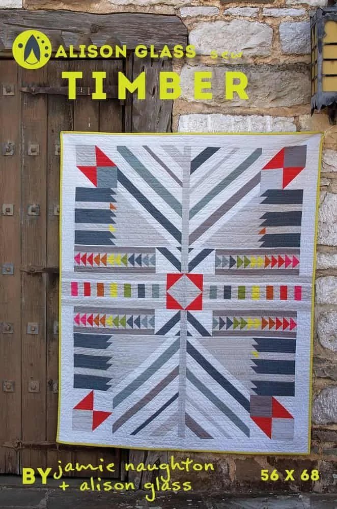 Timber Quilt Pattern by Jamie Naughton and Alison Glass - The Eternal Maker - UK Fabric Shop