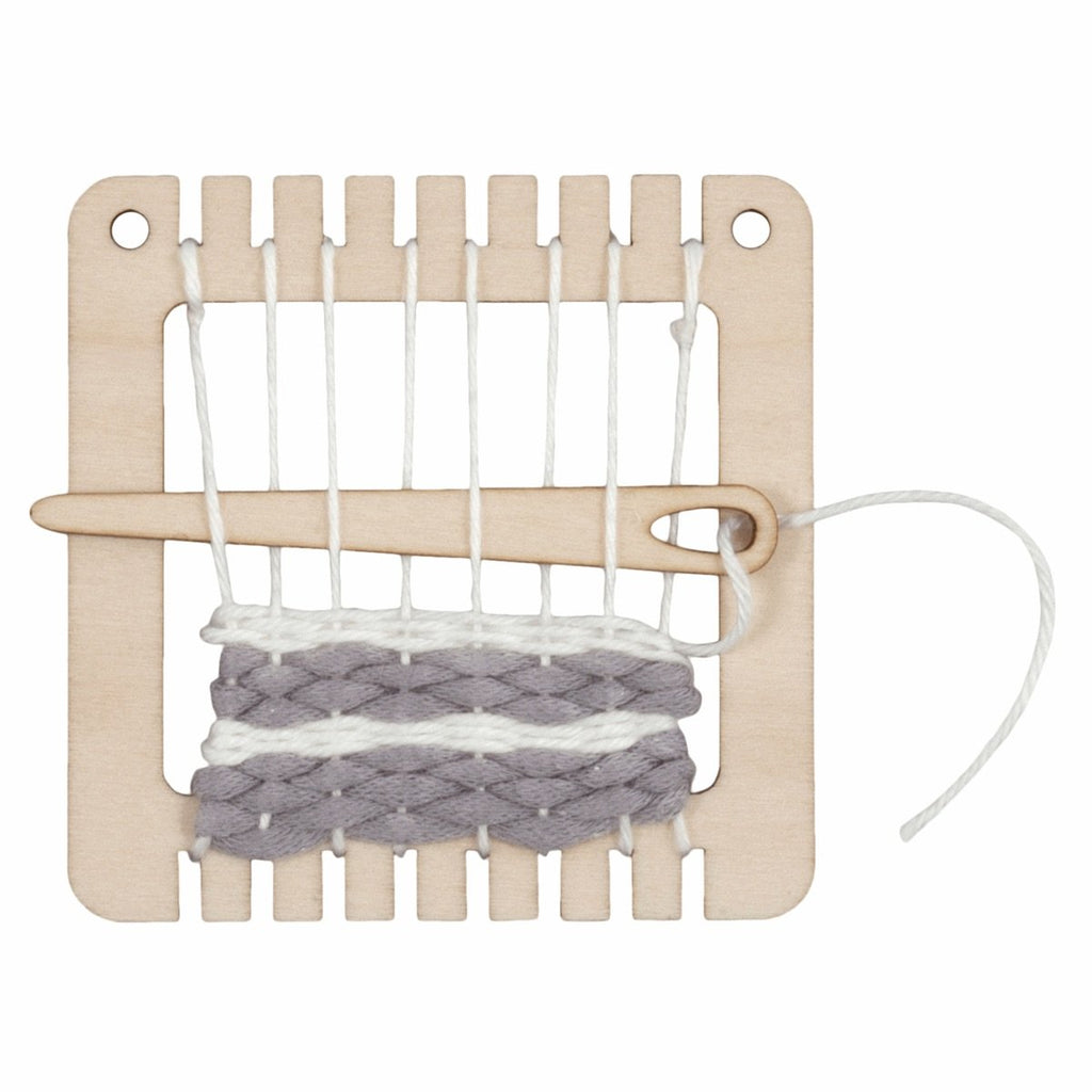 Trimits Kits Small Weaving Set - 2 Looms, Comb + Needle