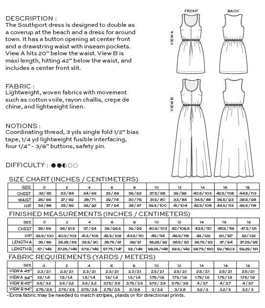 True Bias Dress Patterns Southport Dress - True Bias Patterns