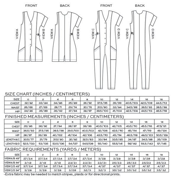 True Bias Dress Patterns Yari Jumpsuit - True Bias Patterns