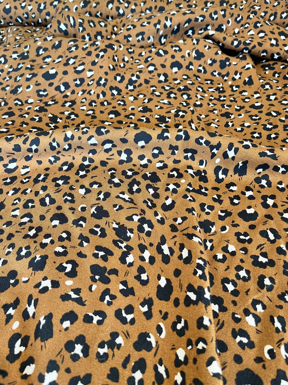 Animal Print in Brown - Viscose Twill – The Eternal Maker