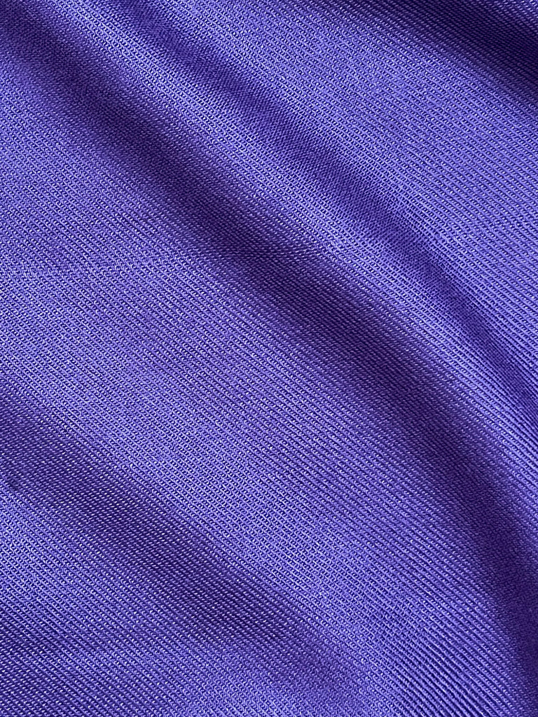 Unbranded Fabric Aubergine - Viscose Twill