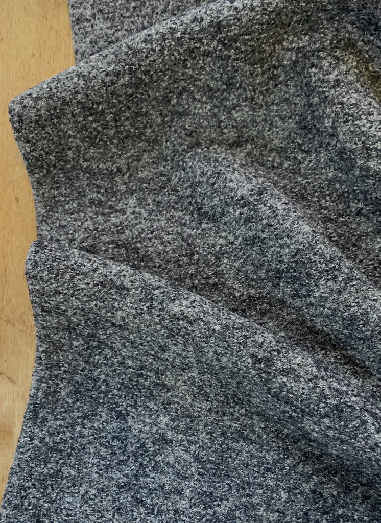 Unbranded Fabric Graphite - Boiled Wool