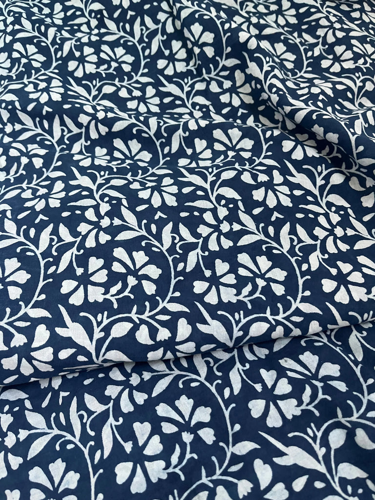 Unbranded Fabric Jaipur Diathus - Indigo Batiks