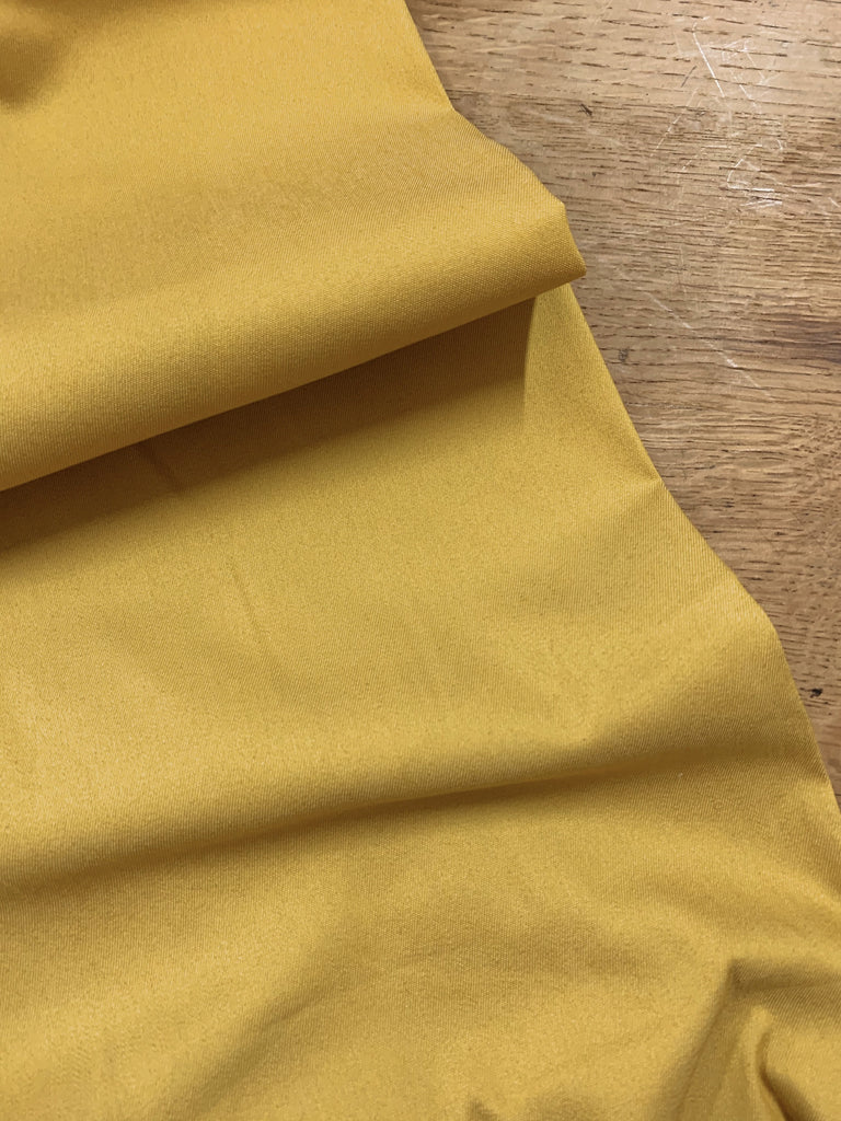 Unbranded Fabric Lightweight Stretch Denim in Mustard