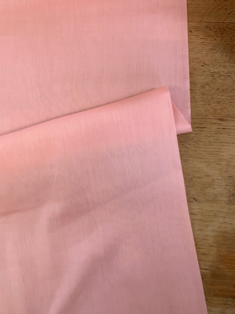Unbranded Fabric Organic Cotton Voile - Mid Pink