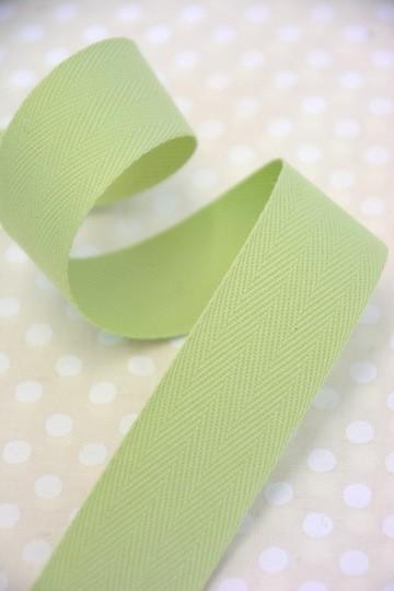 Unbranded Ribbon and Trims Apron Tape - 25mm - Pistachio