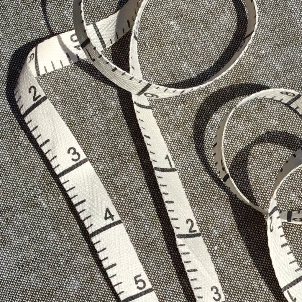 Unbranded Ribbon and Trims Tape measure ribbon - 10mm ribbon