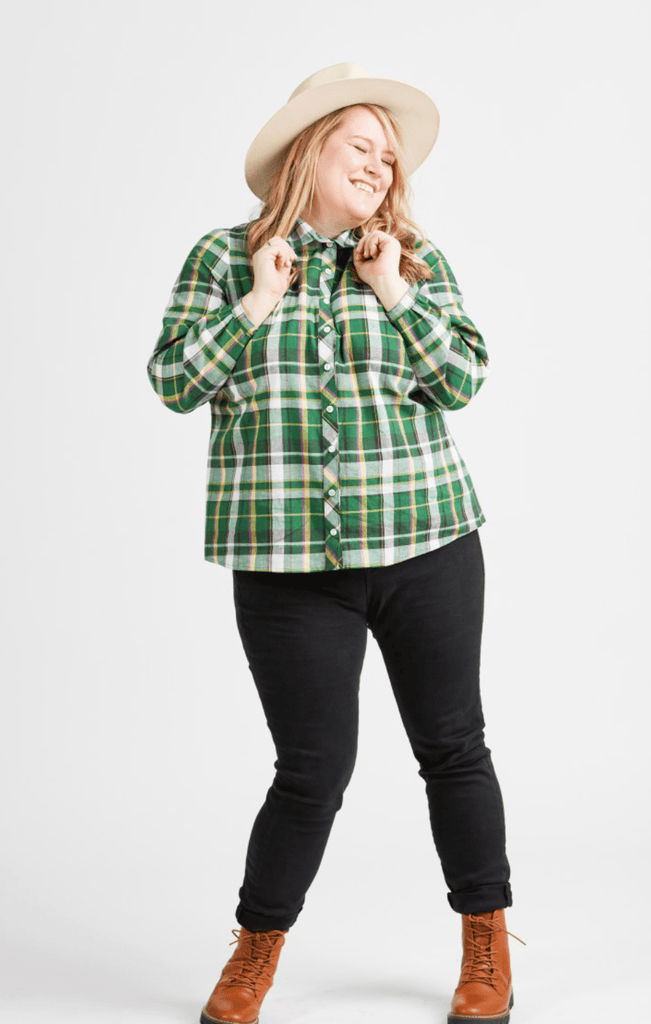 Vernon Shirt - Cashmerette Sewing Pattern - The Eternal Maker - UK Fabric Shop