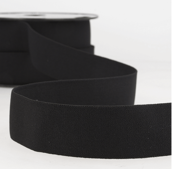 Waistband/ Boxer Short Elastic 32mm x 1m - Black - The Eternal Maker - UK Fabric Shop
