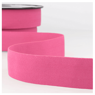 Waistband/ Boxer Short Elastic 32mm x 1m - Hot Pink - The Eternal Maker - UK Fabric Shop