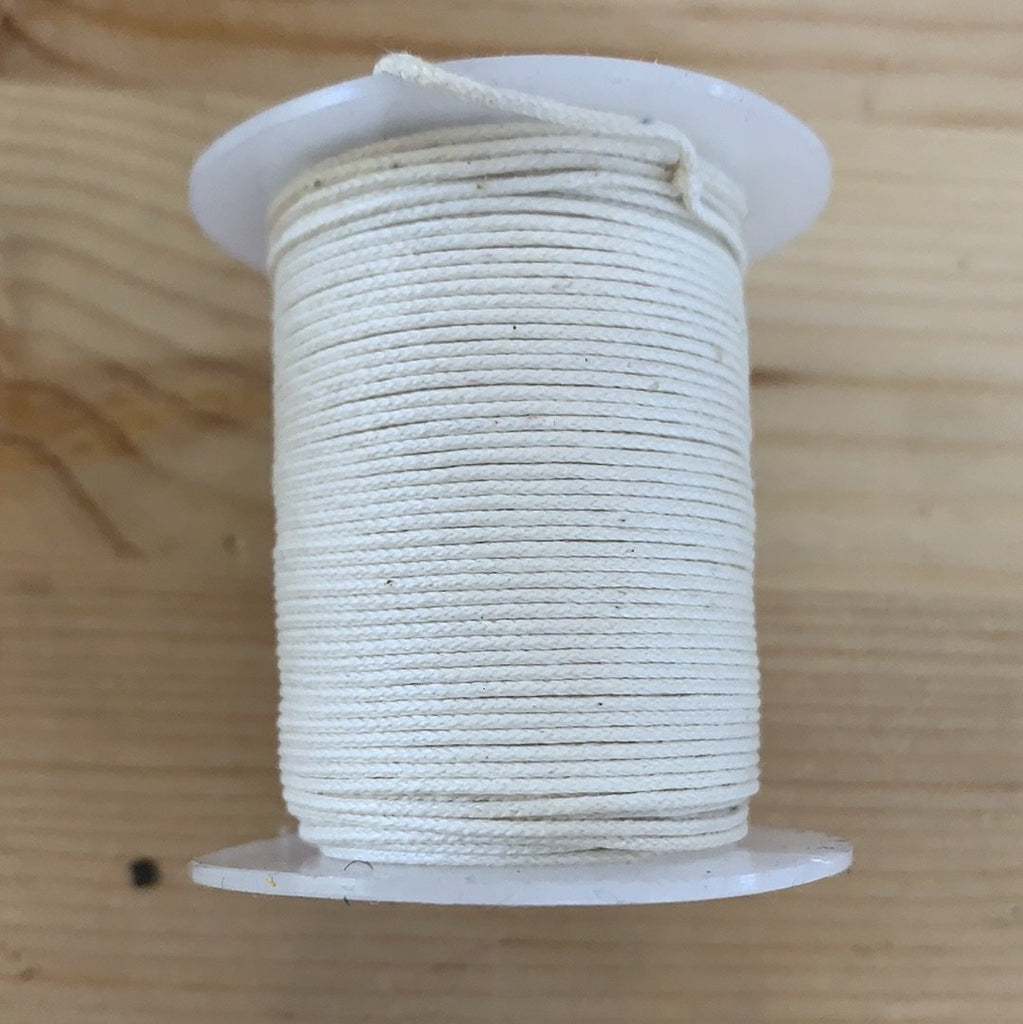Waxed Cotton Cord - Cream - The Eternal Maker - UK Fabric Shop