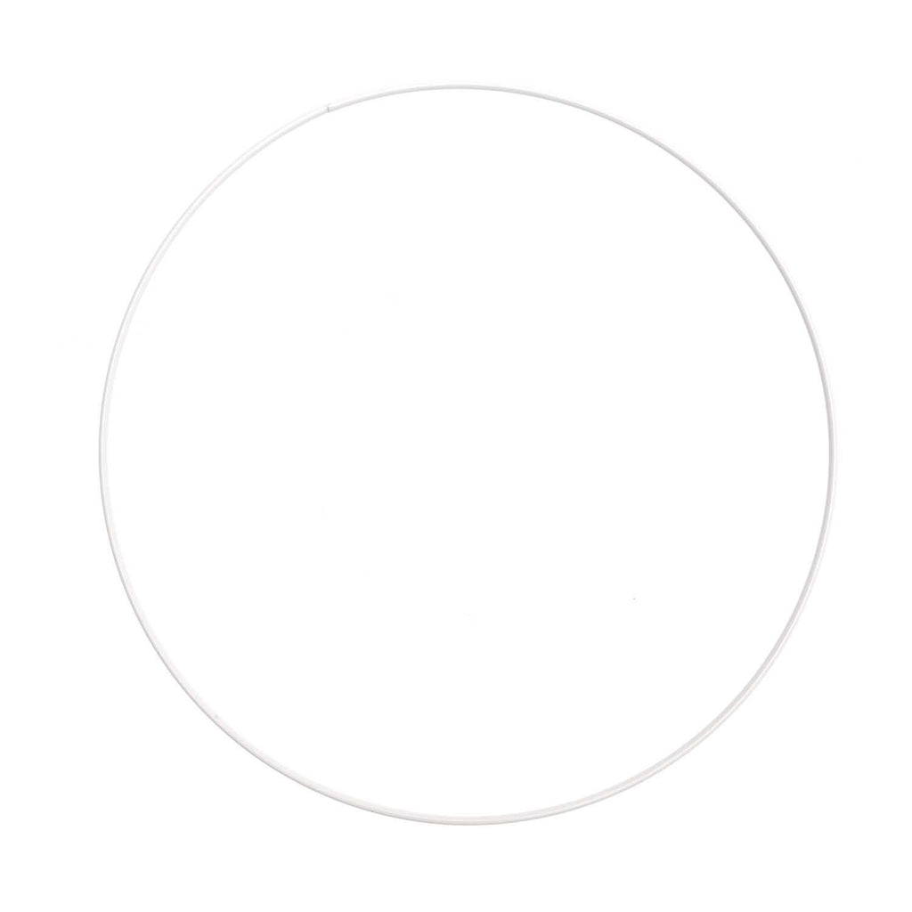 White Metal Ring - 25cm - The Eternal Maker - UK Fabric Shop