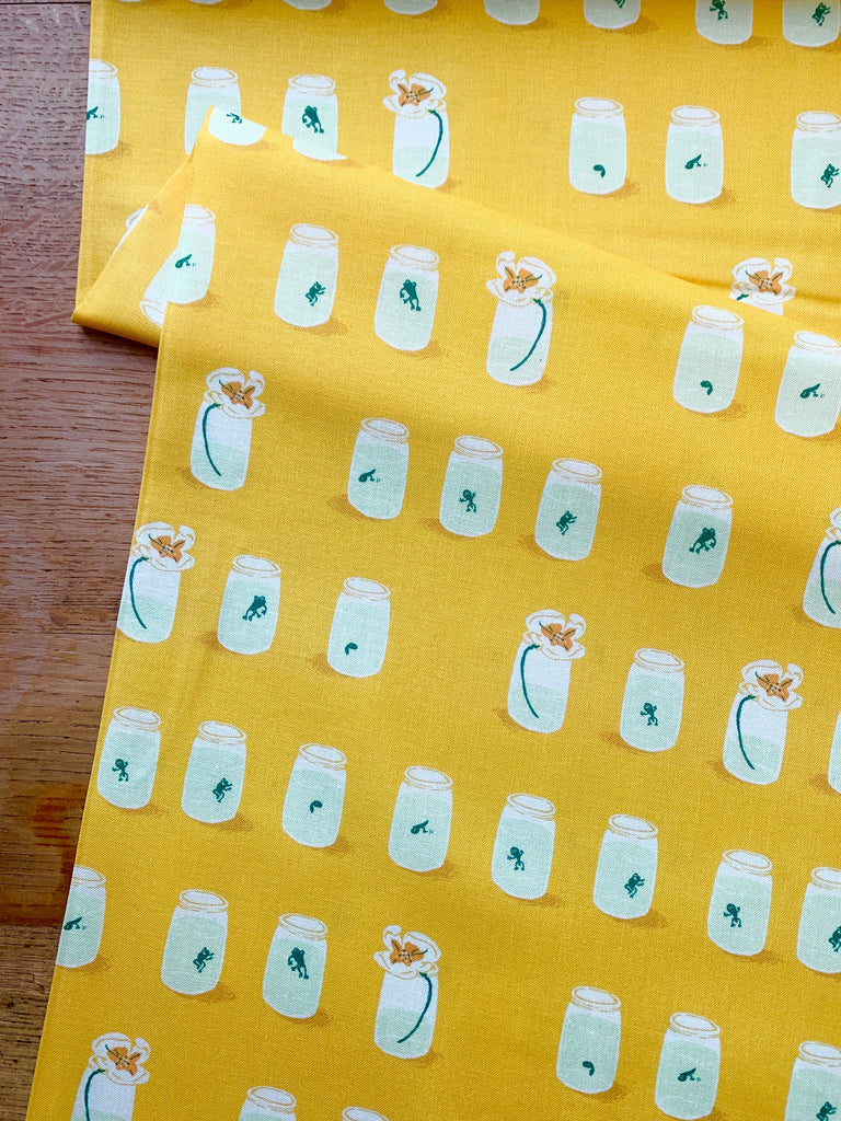 Windham Fabrics Fabric Becoming Frogs in Sunlight - West Hill by Heather Ross