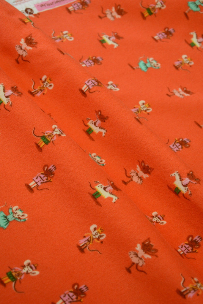 Windham Fabrics Fabric Nutcracker in Red Flannel -SugarPlum by Heather Ross -Windham
