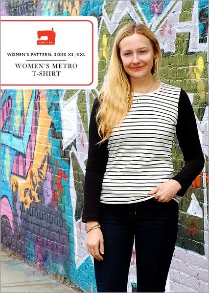 Womens Metro T-Shirt - Liesl & Co Patterns - PDF Version - The Eternal Maker - UK Fabric Shop