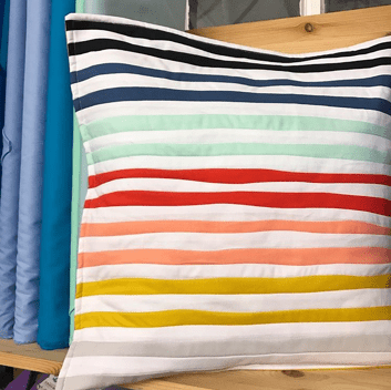 Wonky Stripe Cushion Pattern (Print or Digital) - The Eternal Maker - UK Fabric Shop