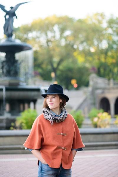 Woodland Stroll Cape - Liesl & Co Patterns - PDF Version - The Eternal Maker - UK Fabric Shop