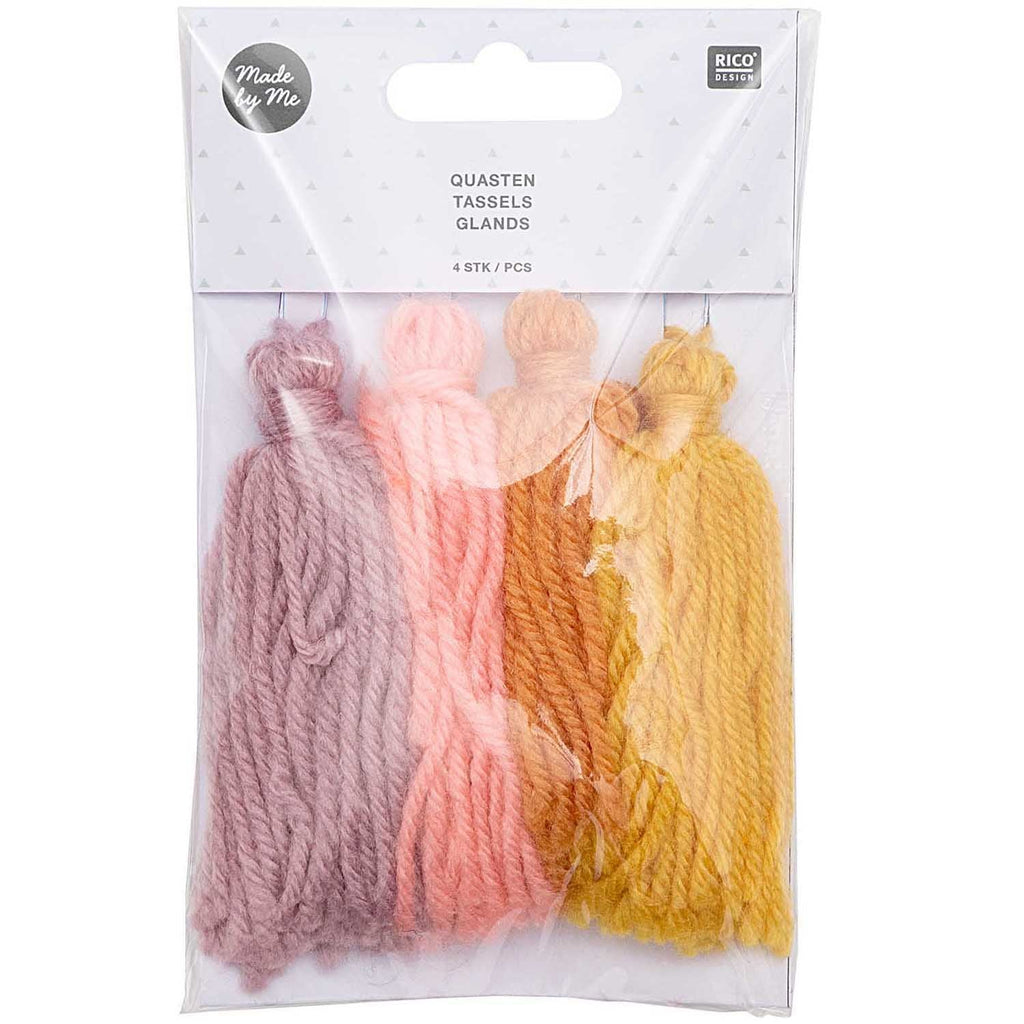 Wool Tassels Set - Sunset - The Eternal Maker - UK Fabric Shop