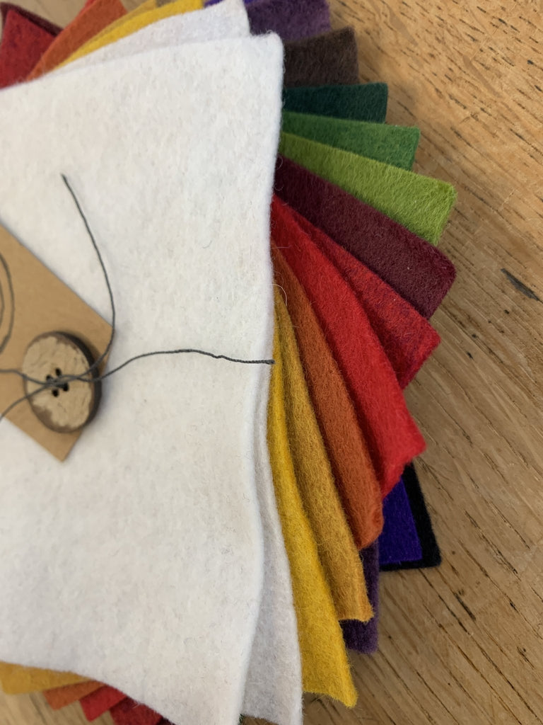 Woolfelt 5” Charm Bundle - Christmas - The Eternal Maker - UK Fabric Shop