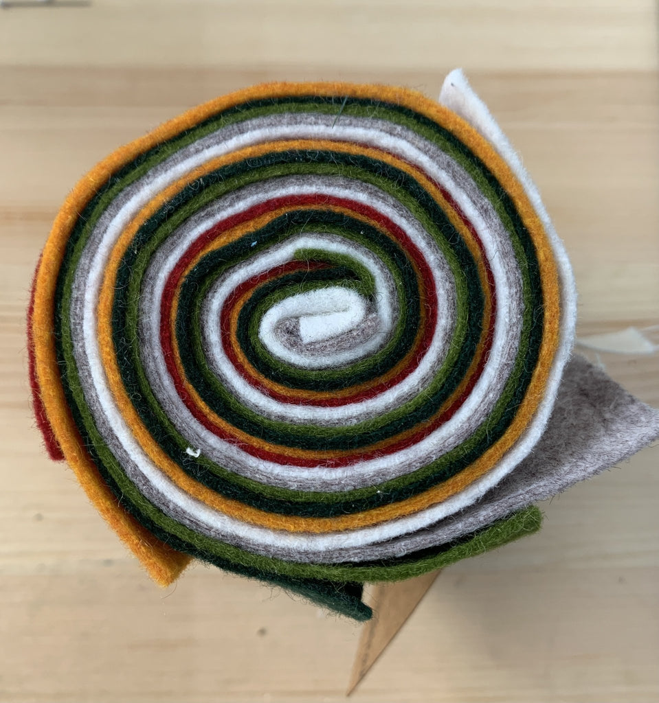 Woolfelt Roll - Christmas - The Eternal Maker - UK Fabric Shop