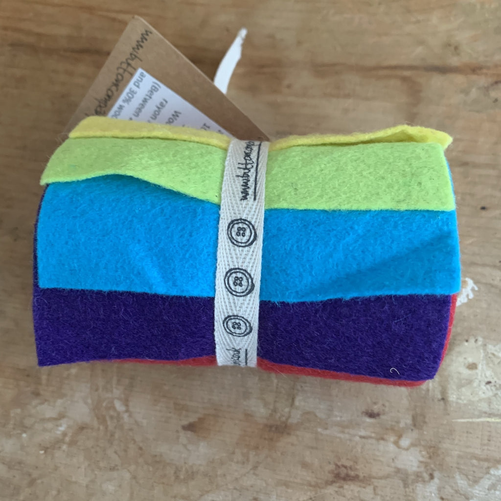 Woolfelt Roll - Rainbow - The Eternal Maker - UK Fabric Shop
