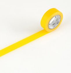 Yellow - Washi Tape - mt Making Tape - The Eternal Maker - UK Fabric Shop