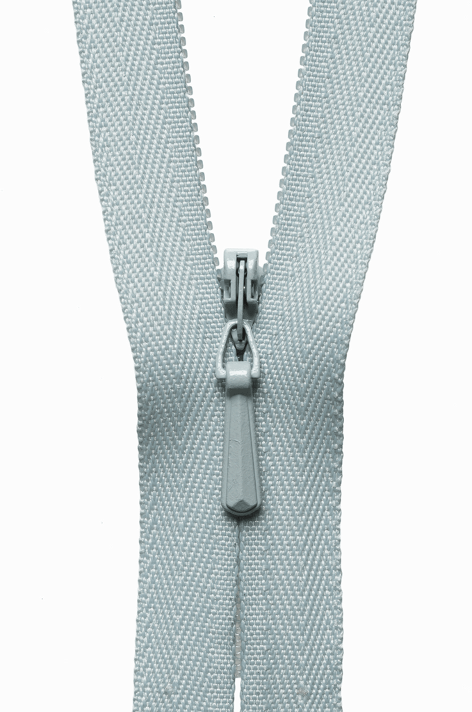 YKK Zippers Concealed Zip - 574 Pale Grey - Various Sizes
