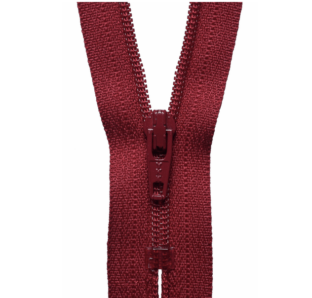 YKK Zippers Standard Zip - 30cm/12” - Scarlet Berry