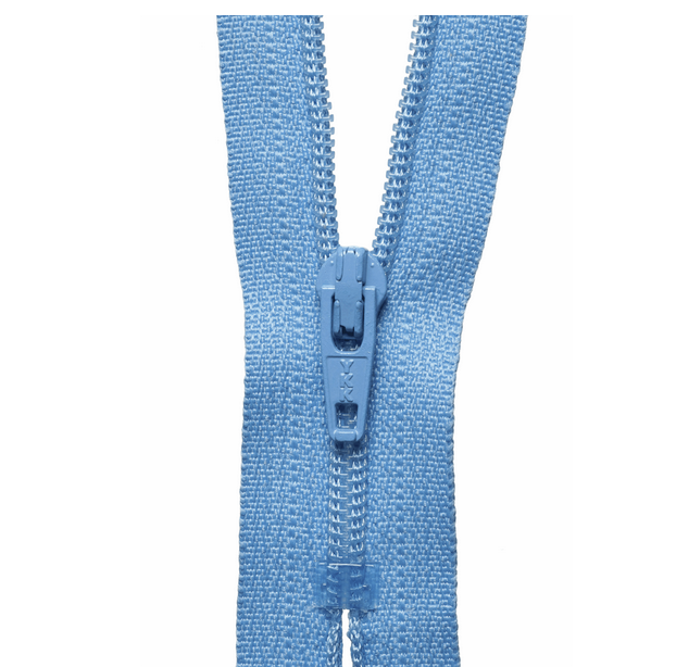 YKK Zippers Standard Zip - 46cm/ 18" - Blue Hyacinth 144